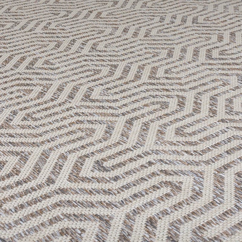 Modern Outdoor Rug - Liparo Belizzi Grey