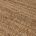 Jute Outdoor Rug - Daisy Lines Multicolour