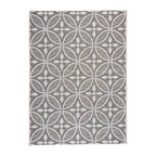 Outdoor Rug - Summer Pattern Grey