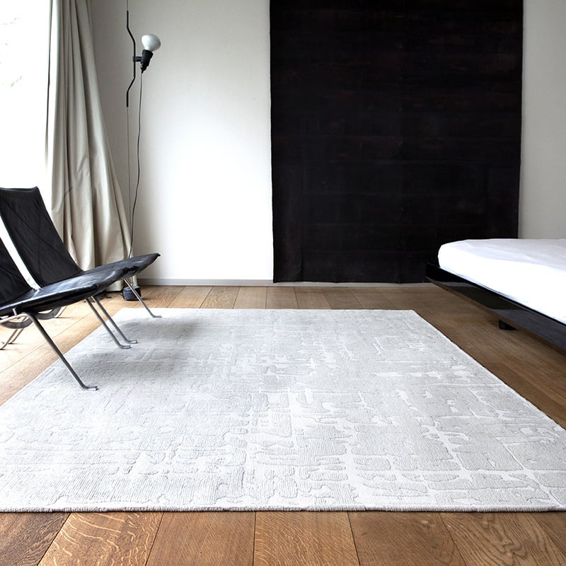 Modern floor rug - Structures Baobab 9198