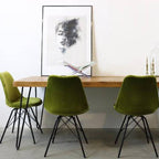 Velvet Chair - Green