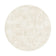 Round Viscose Rug - Pearl Cream