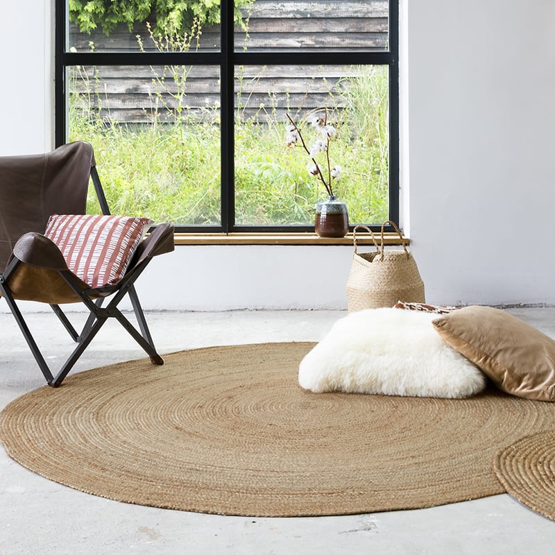 Jute Rug - Fair Round Natural