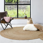 Jute Rug - Fair Round Natural