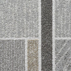 Round Modern Floor Rug - Verwood 6191