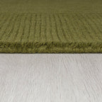 Solid floor rug - Tuscano Olive Green