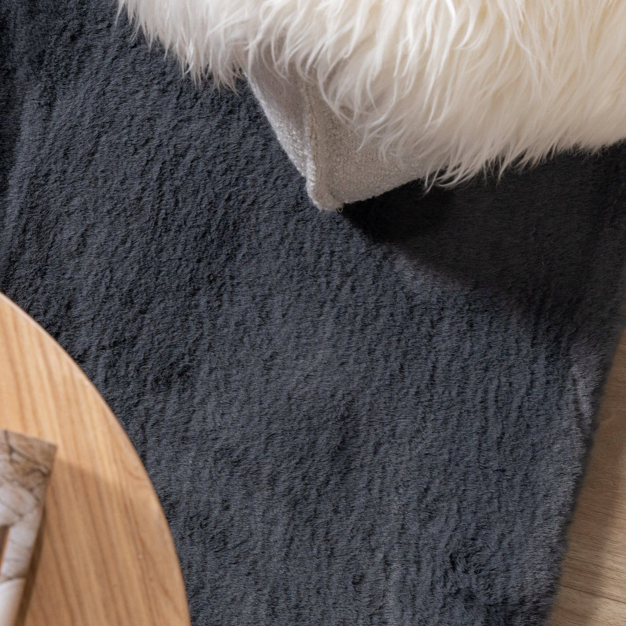 Soft High Pile Rug - Comfy Supreme Anthracite