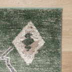 Berber rug - Blend Aztec Green