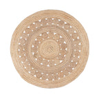 Jute Rug - Fair Round Sun Natural