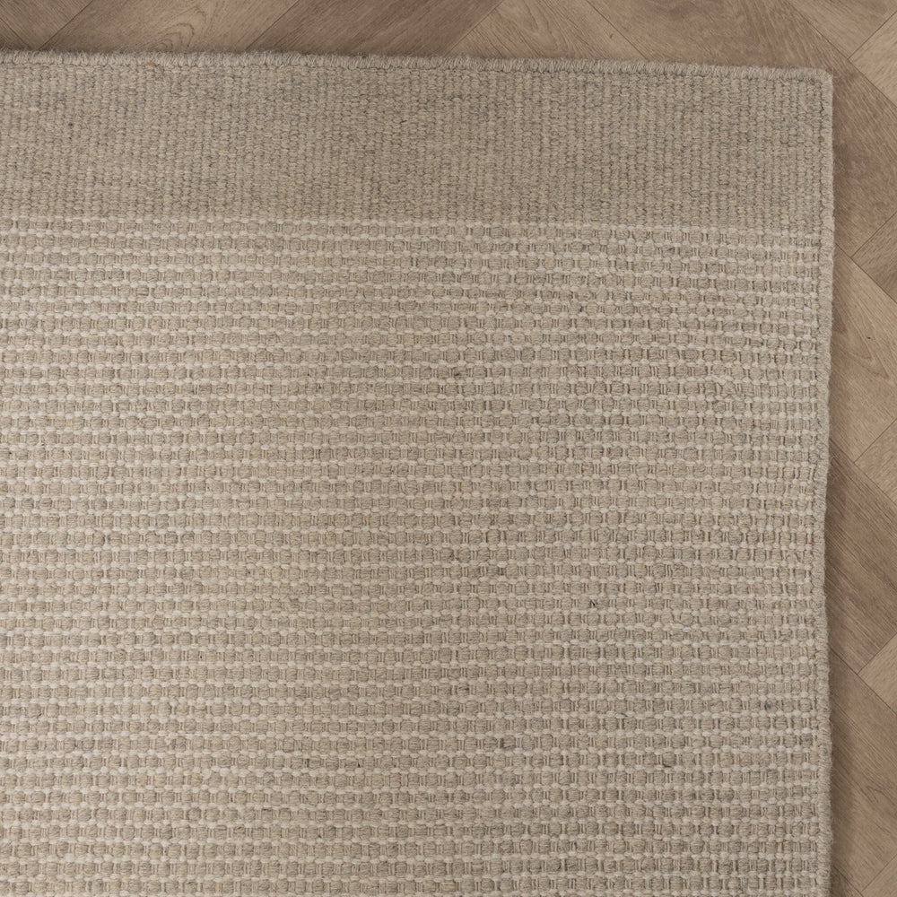 Wool Rug - Bliss Cream/White
