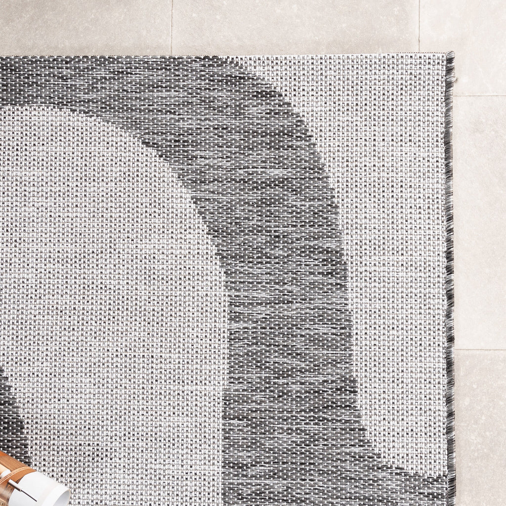 Outdoor Rug - Summer Swirl Grey