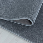 Low-pile floor rug - Smoothly Grey