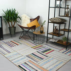 Rug patchwork - Moods Gray/Multicolour No.15