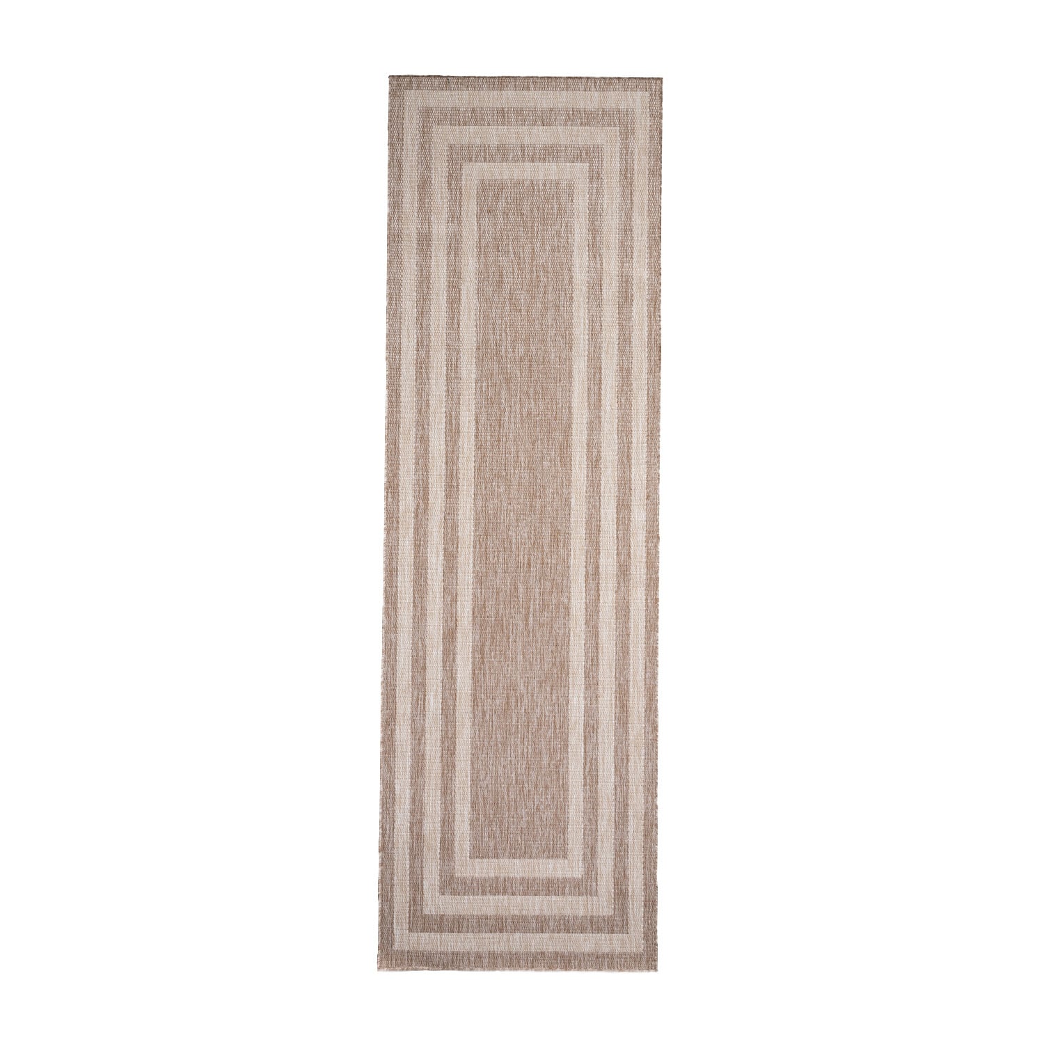 Balcony Rug - Sierra Frame Beige/Cream
