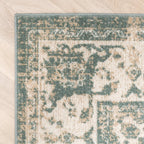 Vintage Rug - Spring Medallion Green/Cream