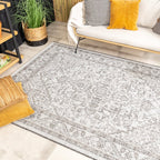 Vintage Outdoor Rug - Victoria Aztec Grey
