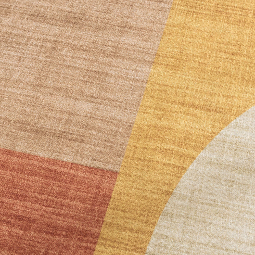 Abstract Outdoor Rug - Groovy Shapes Multicolour