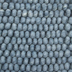 Wool floor rug made to measure - New Loop Light Blue 227