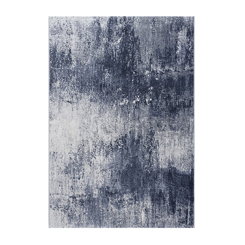 Low-pile floor rug - Anouk Blue 6656