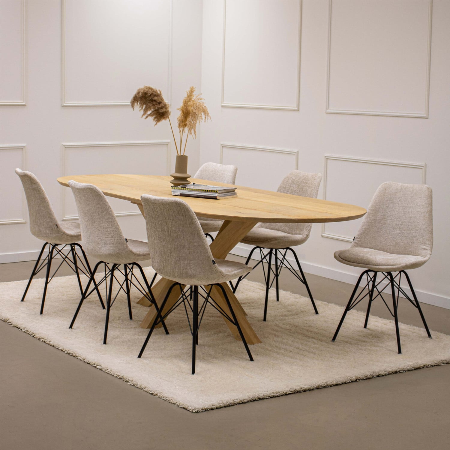 Dining Chair - Bren Ecru