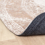 Round Vintage Rug - Admire Taupe
