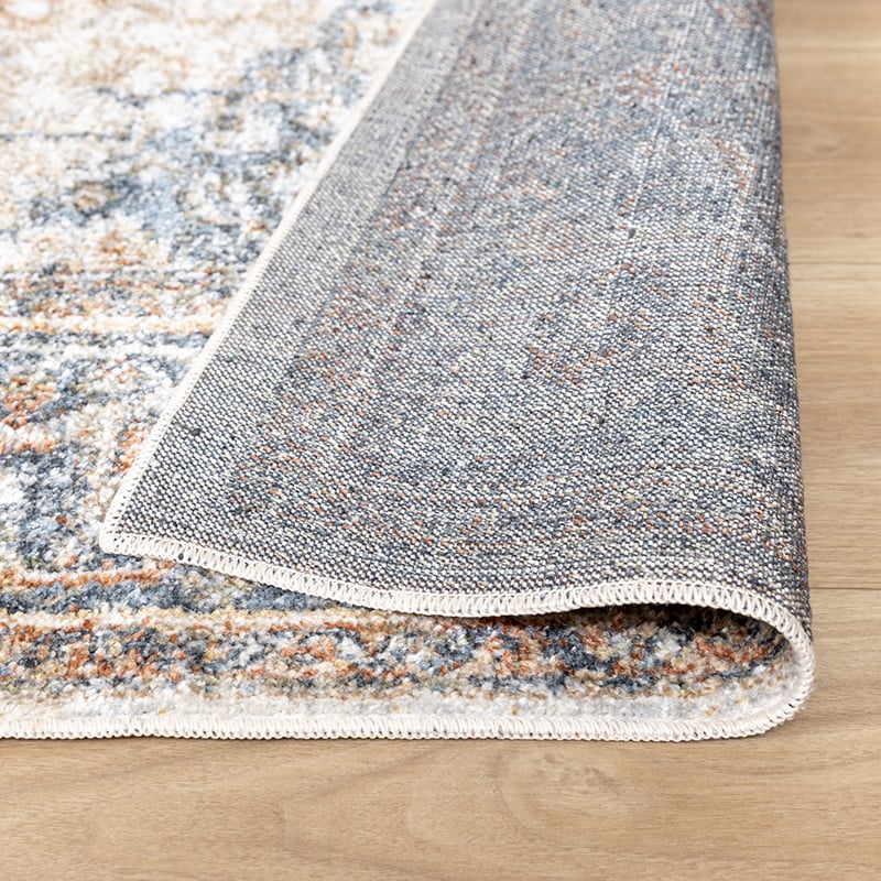 Washable Rug - Nova Medallion Rustic