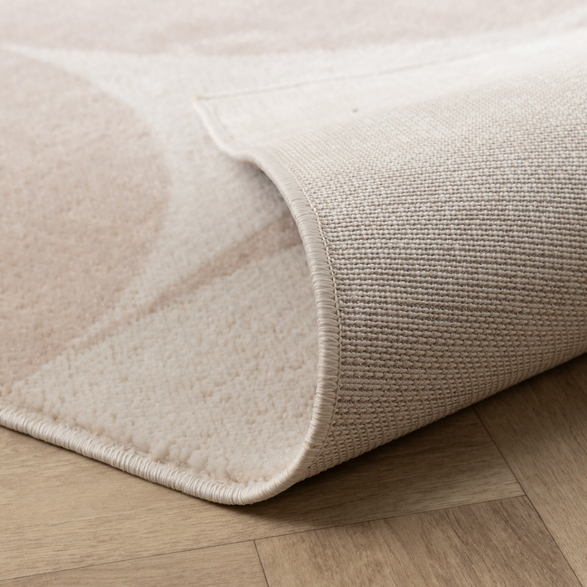 Japandi Rug - Aurora Circles Beige
