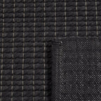 Wool floor rug - Louise Black