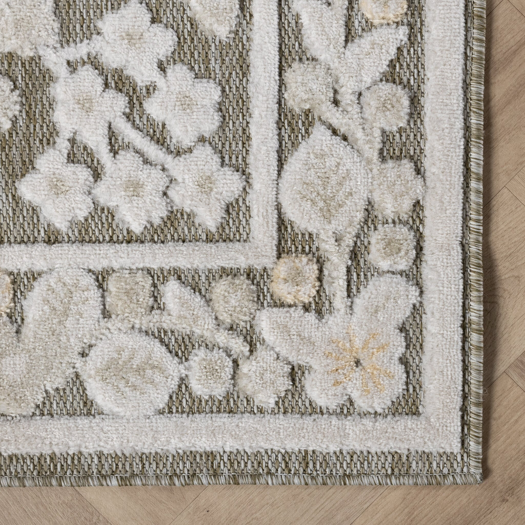 Indoor & outdoor rug - Bloom Oriental Taupe