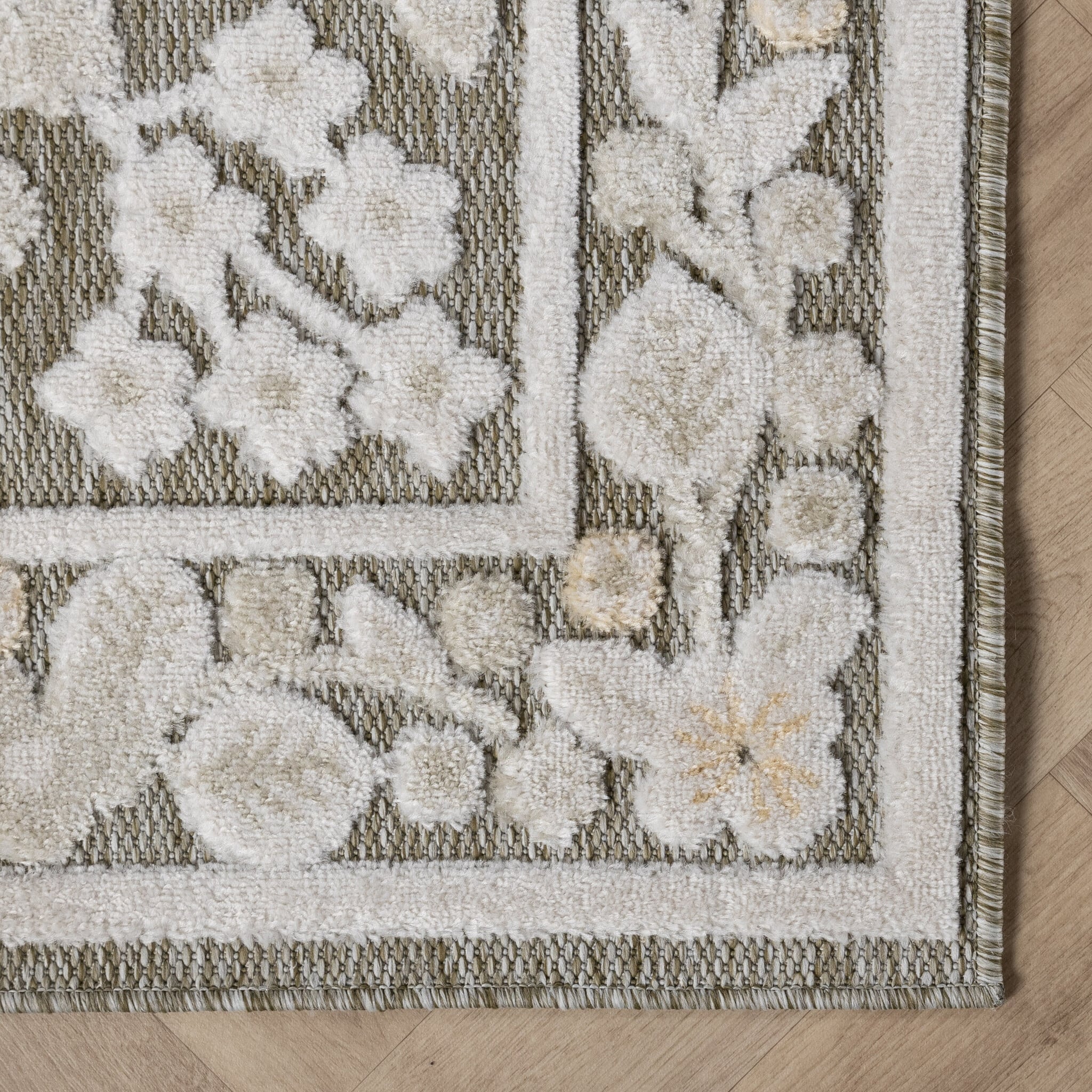 Indoor & outdoor rug - Bloom Oriental Taupe