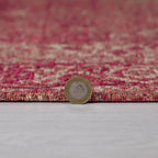 Oriental floor rug - Mannito Antique Pink