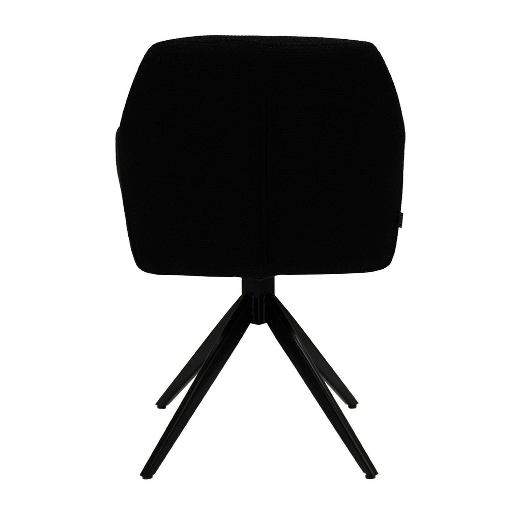 Swivel Chair - Rafi Black