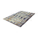 Wool floor rug - Tiphaine Blue/Ochre Yellow