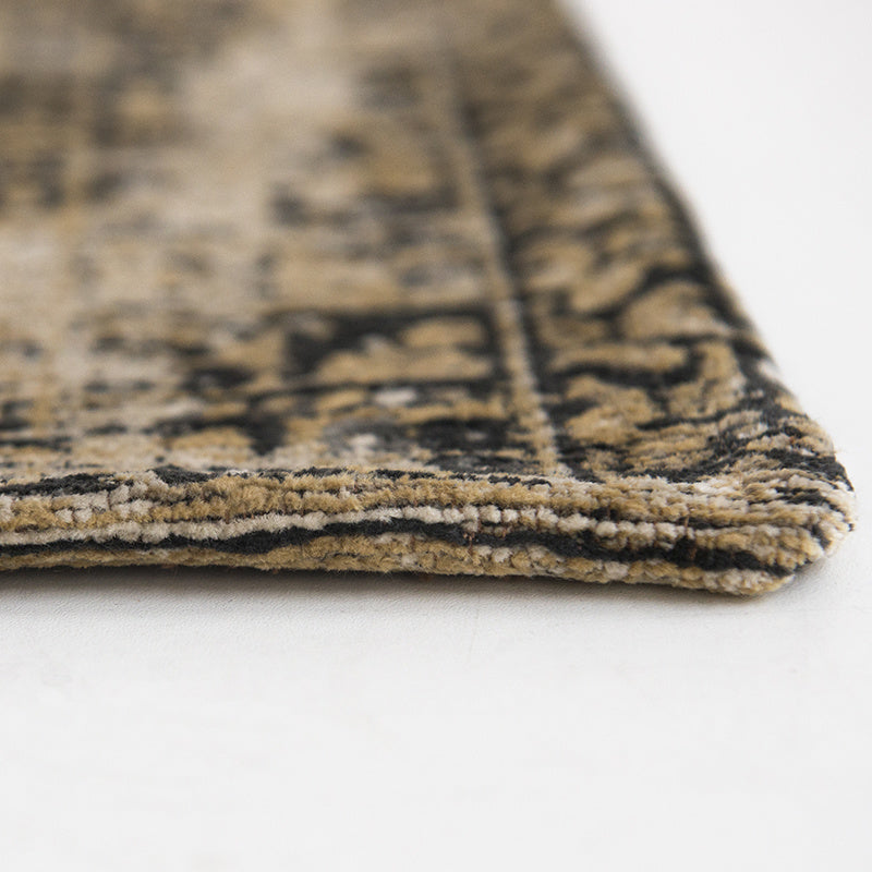 Vintage floor rug - Antiquarian Hadschlu Gold 8720
