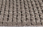 Wool floor rug - Louise Grey
