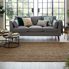 Jute floor rug - Sarito Natural