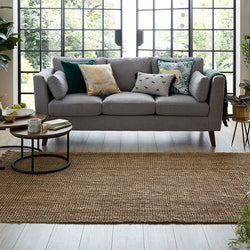 Jute floor rug - Sarito Natural