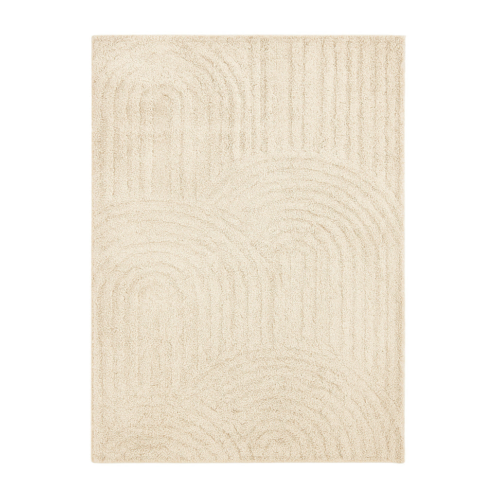 Scandinavian rug - Lova Arches Beige