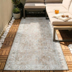 Washable Runner - Domingo Oriental Beige