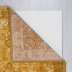 Oriental floor rug - Mannito Antique Yellow