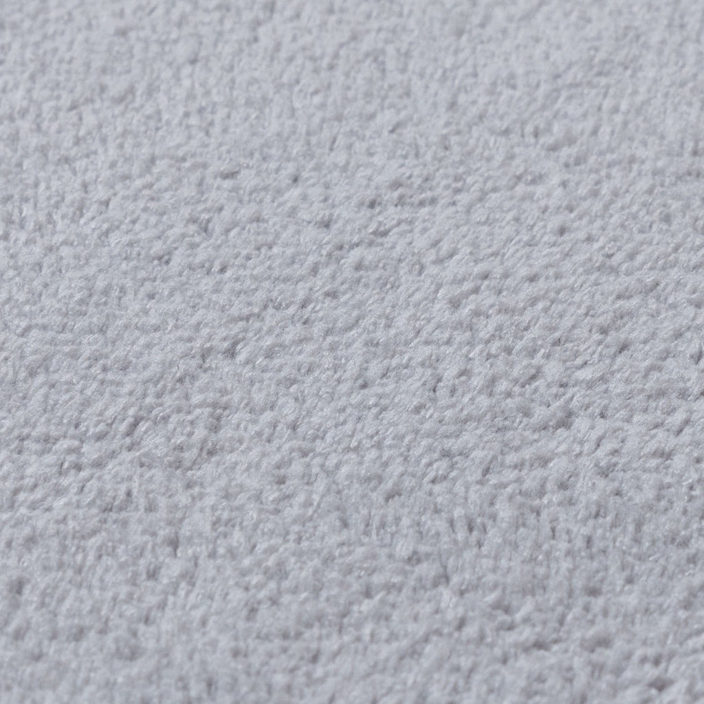Round Washable Rug - Vivid Grey