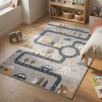 Washable Kids Rug - Ravi Road Multicolour