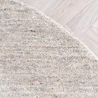 Round Berber Rug - Aicha Grey