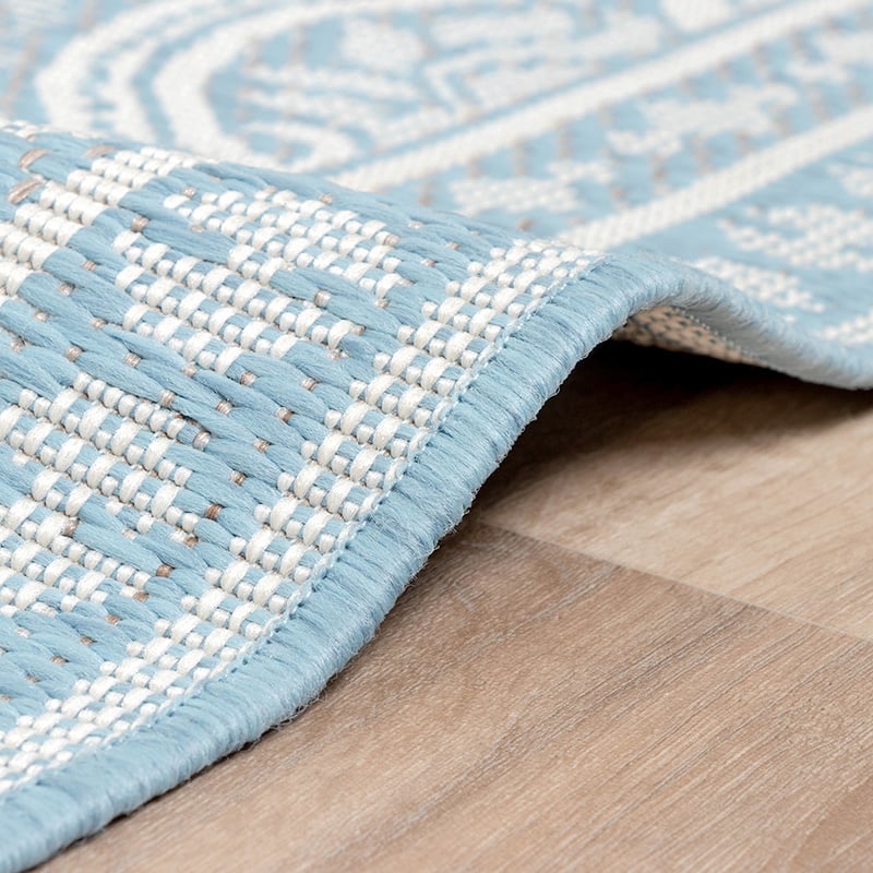 Outdoor Rug - Summer Oriental Light Blue