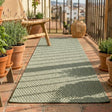 Outdoor Runner Rug - Costa Green