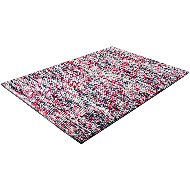 Wool Bobble Floor Rug - Madeleine Red