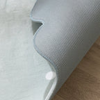 Kids Room Rug - Cloudy Dots Mint