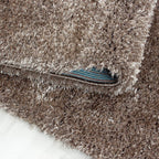 Round High Pile Rug - Blushy Taupe