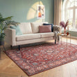 Vintage Rug - Imagine Medallion Red