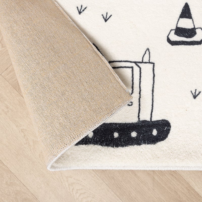 Kids Car Rug - Dex Road Black